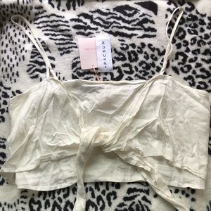 Pacsun White Tank Top